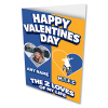Greeting Card Valentines Day Photo Upload My 2 Loves