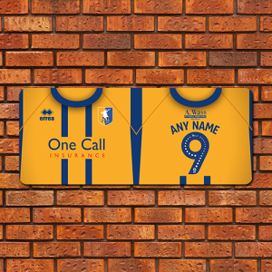 Aluminium Wall Art - Home Shirt 2025-26