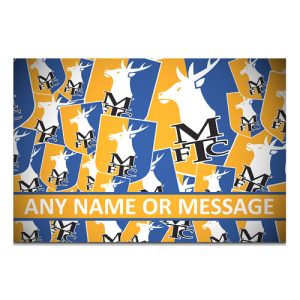 Aluminium Wall Art - Stags Crest Mash