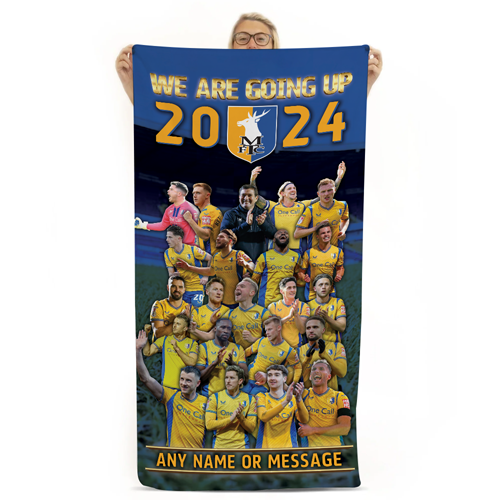 Beach Towel- We're On Our Way To League 1
