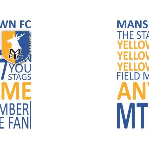 Stags Personalised Bowling Bottle- Stags Text