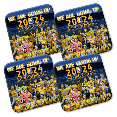  Coaster - We Are Going Up Stags Player Montage Pack Of 4