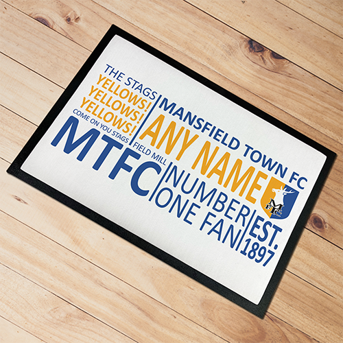 Personalised Door Mat - Text