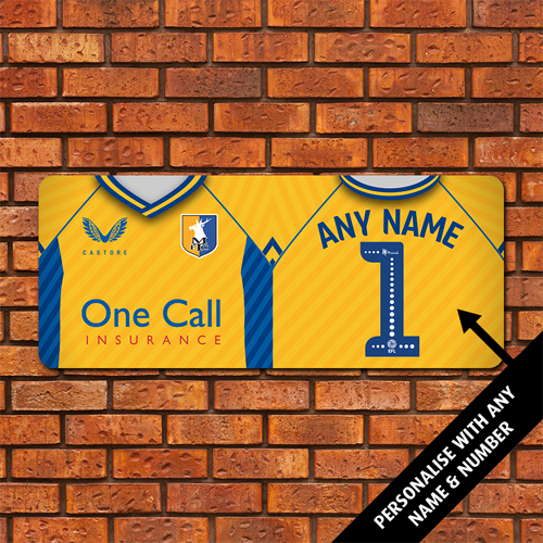 Aluminium Wall Art - Home Shirt 2023-24