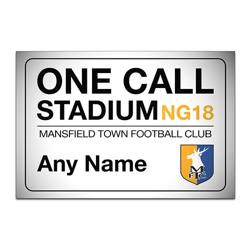 Aluminium Wall Art - Street Sign