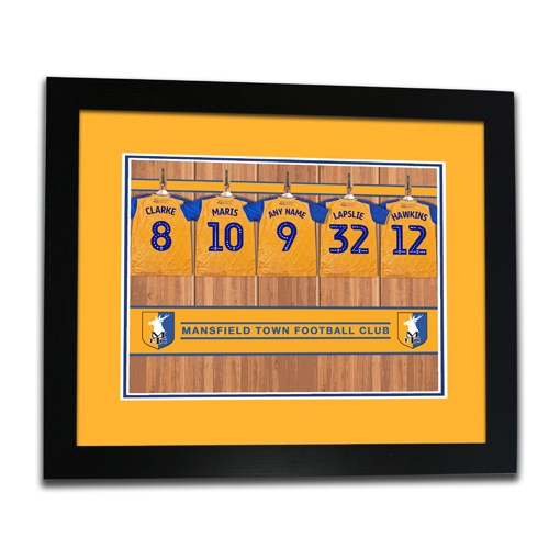 Stags Personalised Framed Print Changing Room