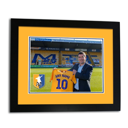 Framed Print Sign For The Stags
