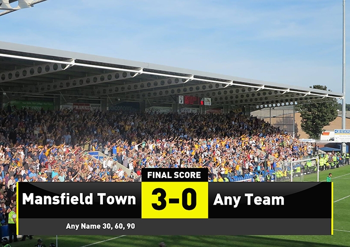 Photo Folder Print No.1 Fan Scoreboard - Image 2