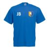Mens Blue T-Shirt - Name Initials Or Number