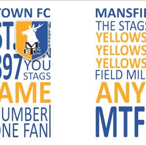 Stags Personalised Bowling Bottle- Stags Text