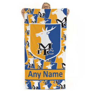 Beach Towel Stags Crest Mash