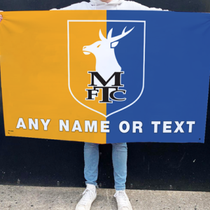 Mansfield Town Personalised Flag Crest