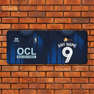 Aluminium Wall Art - Away Shirt 2025-26