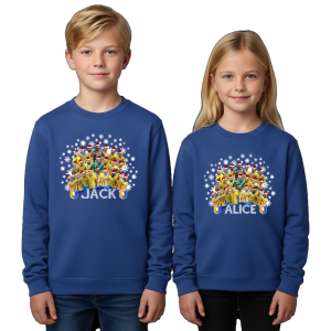 Mansfield Town FC Personalised Christmas Jumper Kids