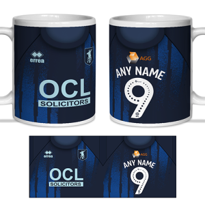Personalised Mug Away Shirt 2025-26