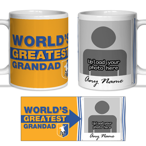 Mug Stags Photo Upload World's Greatest Grandad