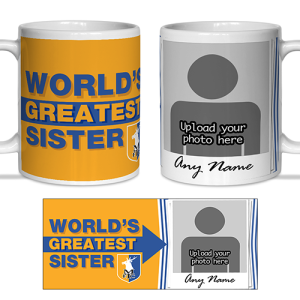 Mug Stags Photo Upload World's Greatest Sister