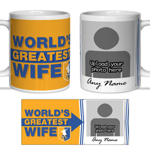 Mug Stags Photo Upload World's Greatest Wife