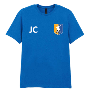 Kids T-shirt Blue - Initials Name Or Number
