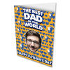 Greeting Card Fathers Day Photo Upload Best Dad In The World