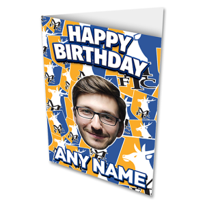 Greeting Card Happy Birthday Photo Upload Crest Mash
