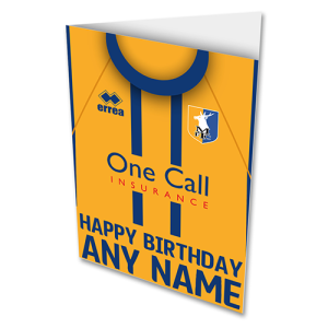 Greeting Card Happy Birthday 2025/26 Home Shirt